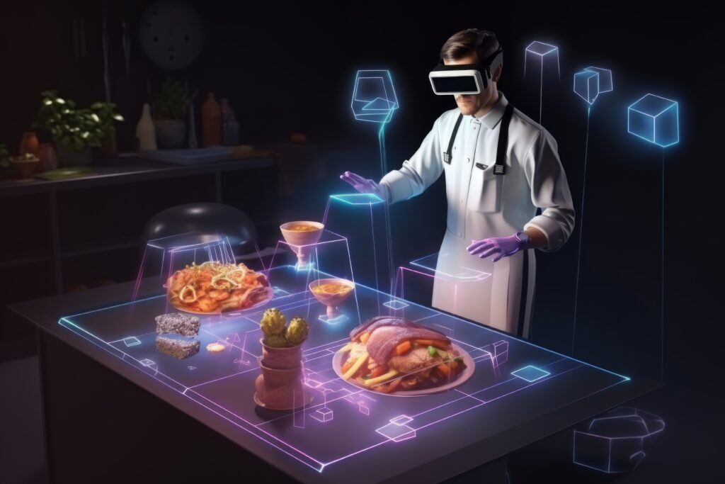 Cut out the Middleman - Why Restaurants Should Have Their Own App chef using ar technology his profession